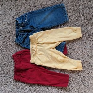 3 Pairs Baby Boy's Pants H&M Carter's and Koala